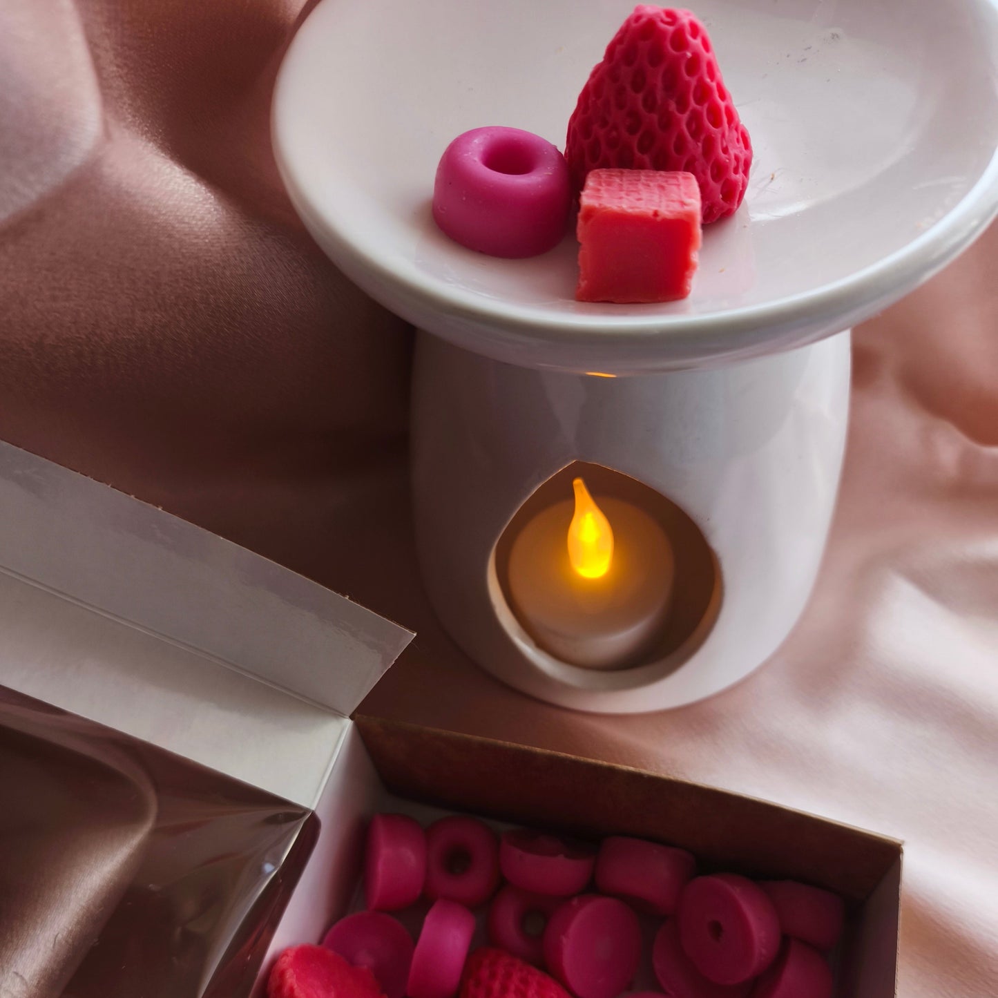 Wax Melts - Morango e Natas