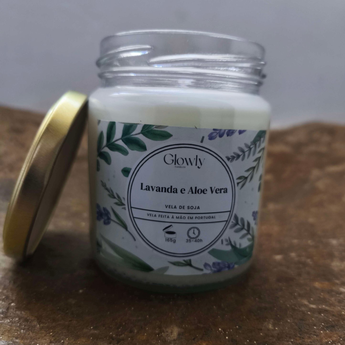 Vela Lavanda Aloe Vera