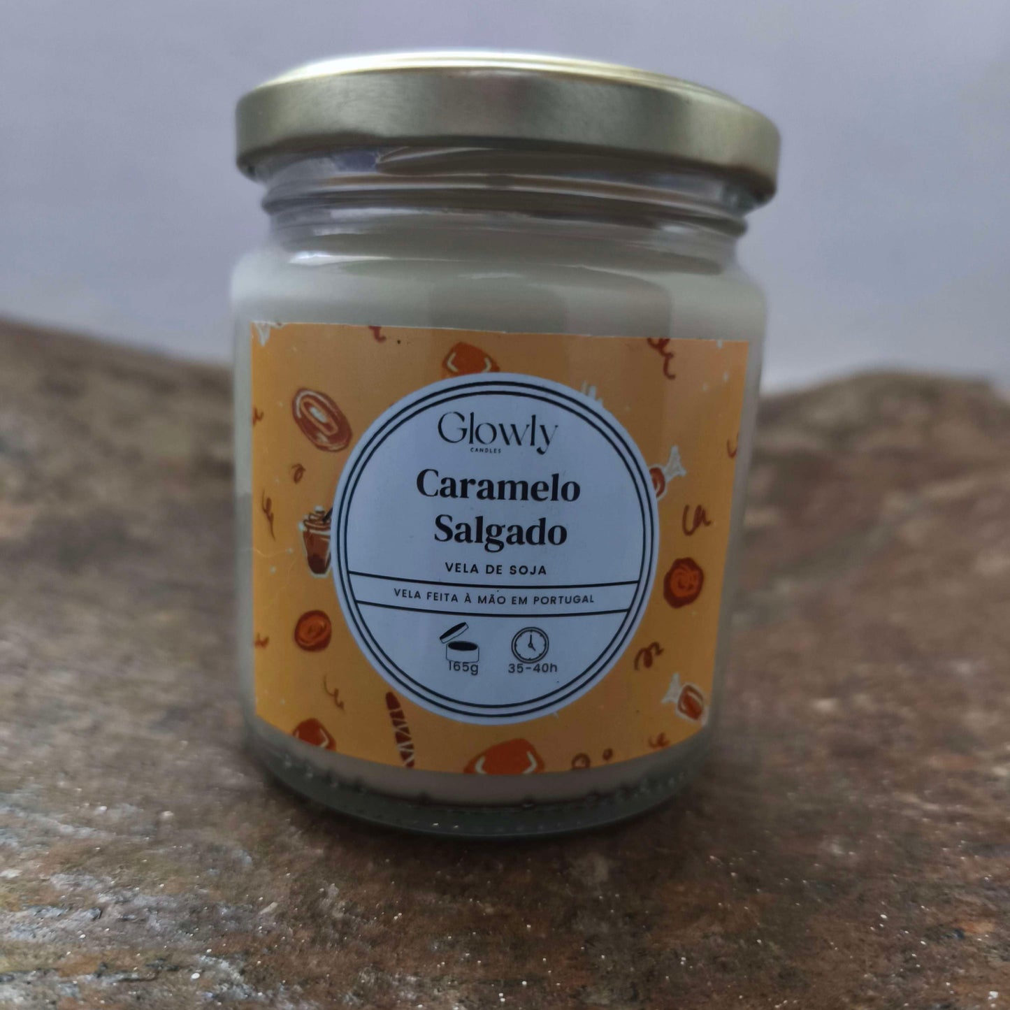 Vela de Caramelo Salgado