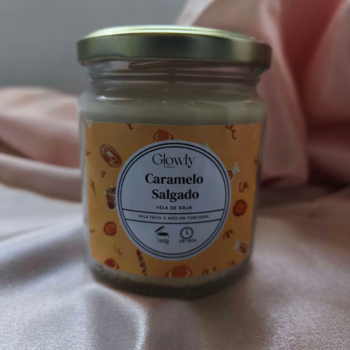 Vela de Caramelo Salgado Glowly