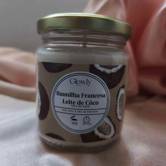Vela Baunilha e Coco