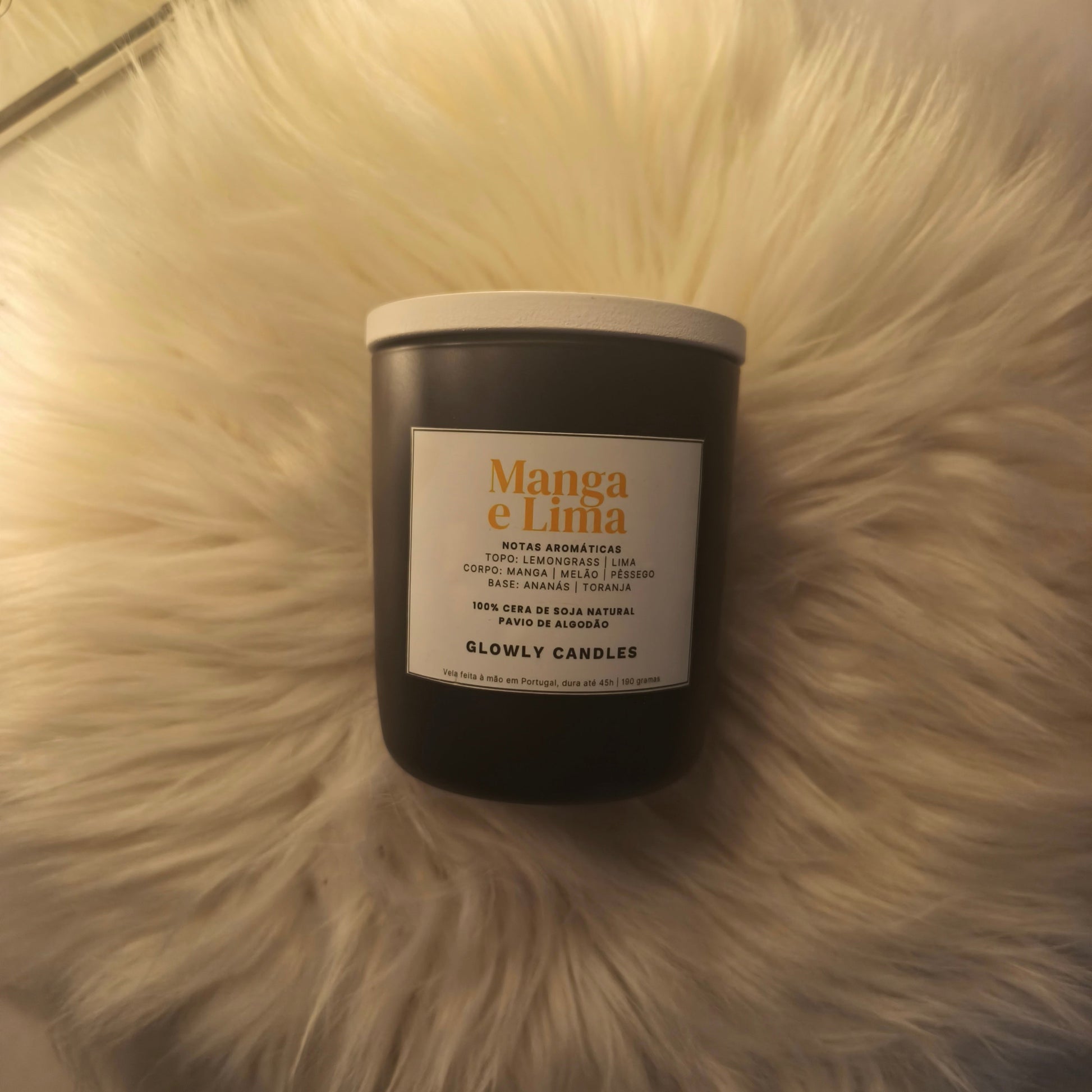 Vela Aromática Manga e Lima
