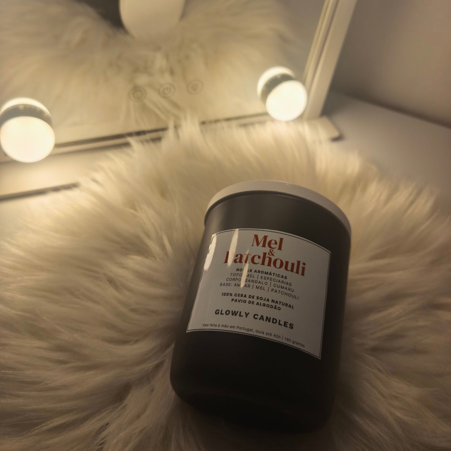 Vela Aromática Mel e Patchouli