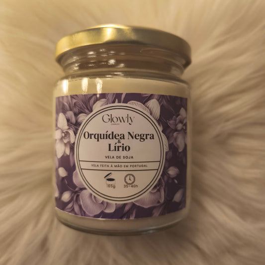 Vela Aromática Orquidia Negra