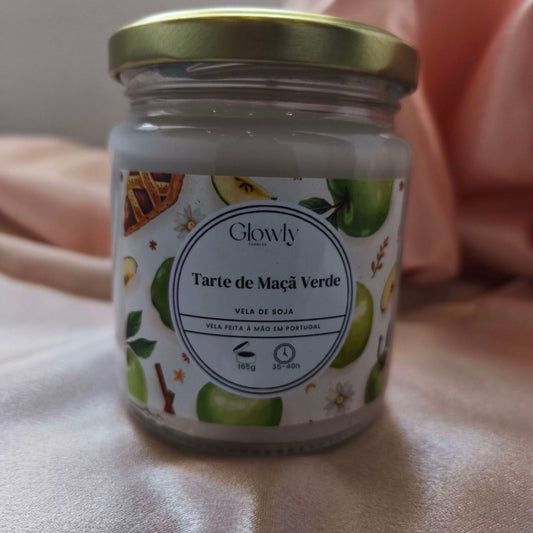 Vela de Tarte de Maca Verde